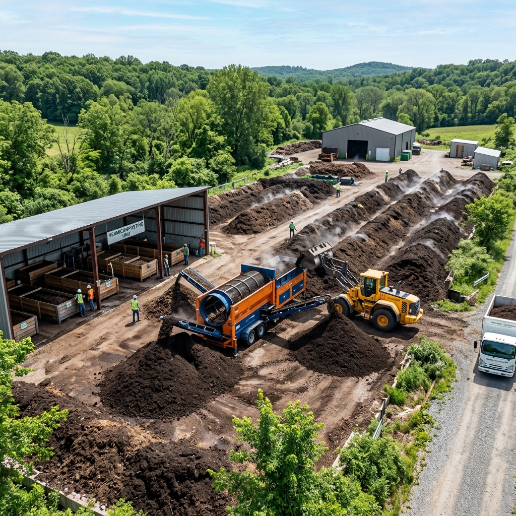 Compost & Vermicompost Plant Operations